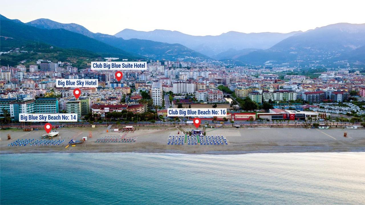 Big Blue Sky Hotel Alanya Exterior foto